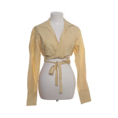 Crop top (Geel) van & Other Stories Linnen, Polyamide, Viscose
