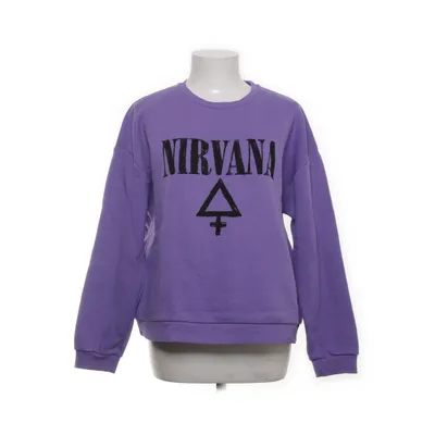 Collegetröja (Lila) från Nirvana Bomull, Polyester