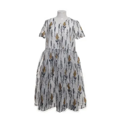 Jurk (Wit, Meerkleurig) van Baum Und Pferdgarten Polyamide, Gerecycled polyester