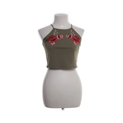 Crop top (Groen, Meerkleurig) van Vintage Dressing