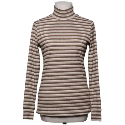 Turtleneck (Brown, Beige, White) from HUNKØN