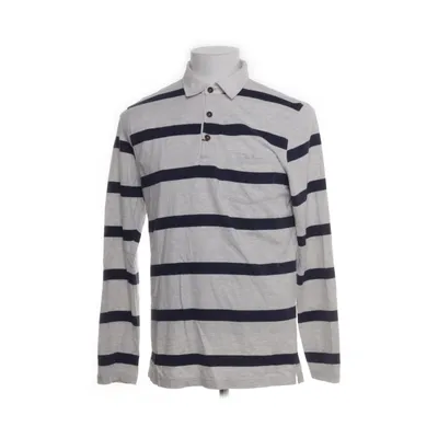 Rugbytröja (Blå, Grå) från Dressmann Bomull, Viskos