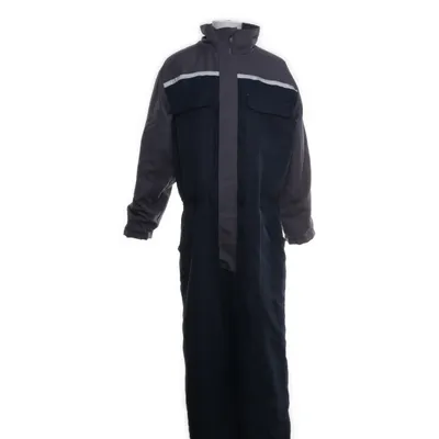 Overalls (Blue, Gray) from Powered by Karmel Polyester