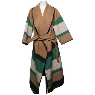 Manteau (Marron, Vert, Blanc) de Munthe