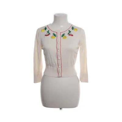 Cardigan (Beige) van Voodoo Vixen Nylon, Viscose