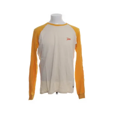 Honkball T-shirt (Wit, Geel) van Patta Katoen