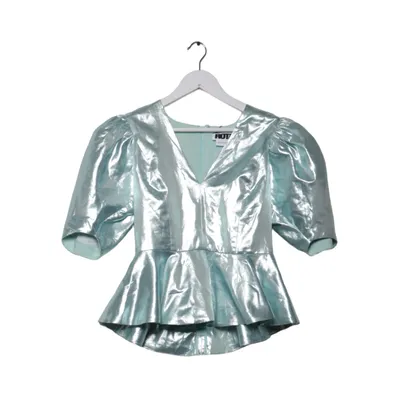 Top (Green) from ROTATE Birger Christensen Metallic fiber, Polyester, Viscose
