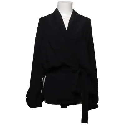 Wrap blouse (Black) from Rodebjer Viscose