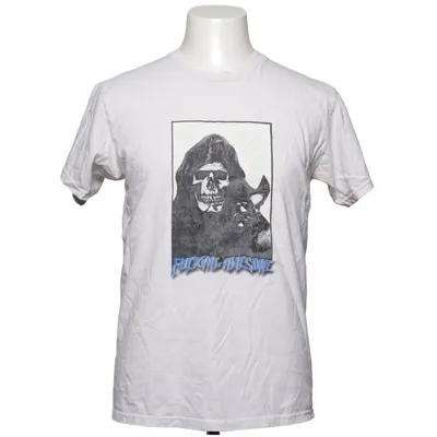 T-shirt (Wit) van Fucking Awesome Katoen