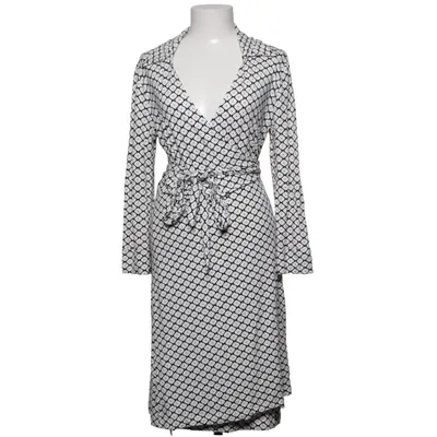 Robe portefeuille (Blanc, Noir) de Vera Velour Élasthane, Viscose