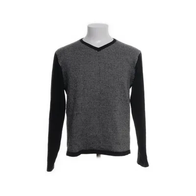 Pullover (Hvid, Sort) fra Emilio Akryl, Merinould