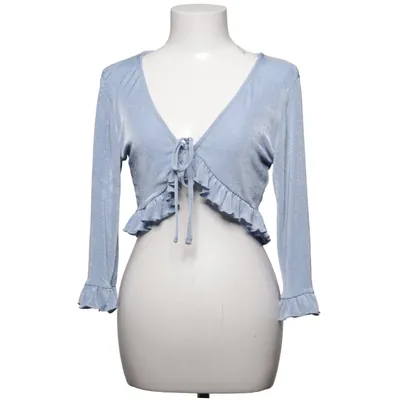Crop top (Blå) från Monki Elastan, Polyester