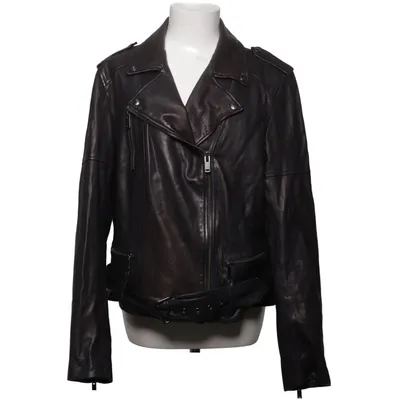 Bikerjack (Bruin) van Banana Republic Elastaan, Leer, Polyester