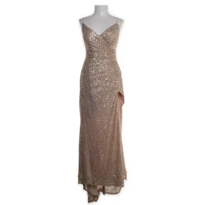 Robe de soirée (Beige, Or) de Cinderella Divine