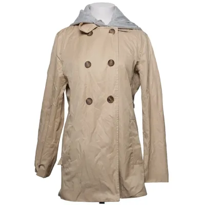 Trenchcoat (Beige, Grå) från Stradivarius Polyester