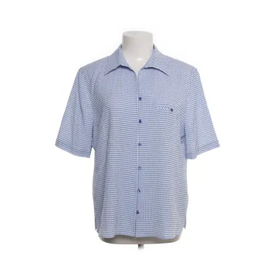 Korte mouwen shirt (Blauw, Wit) van Erfo Polyester