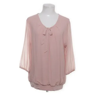 Pussy bow blouse (Pink) from Zero Elastane, Polyester, Viscose