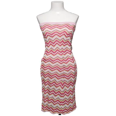 Robe (Rose, Jaune, Multicolore) de Elégance Viscose
