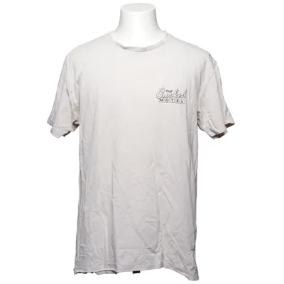 T-shirt (Beige, Multicolore) de Crooked Tongues Coton