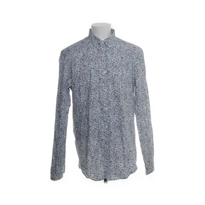 Button down shirt (White, Blue, Multicolored) from Zara Man Cotton