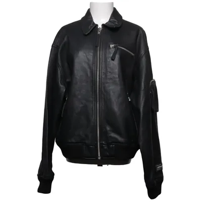 Bomber jacket (Black) from Krisalexander Leather