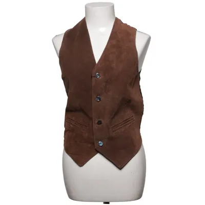 Leather vest (Brown) from Influence Leather
