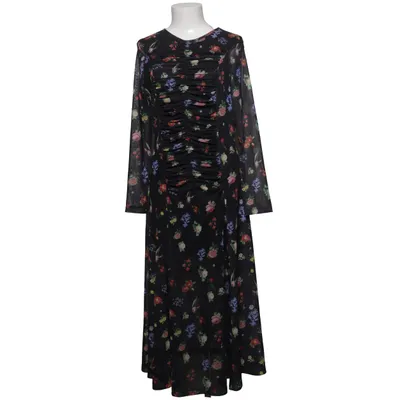 Maxikjole (Sort, Flerfarvet) fra Topshop Petite Elastan, Polyester