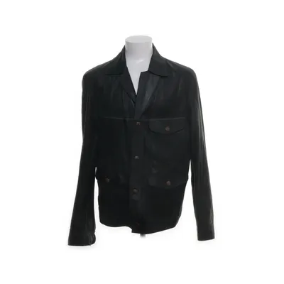 Leren jack (Groen) van Armani Jeans Leer