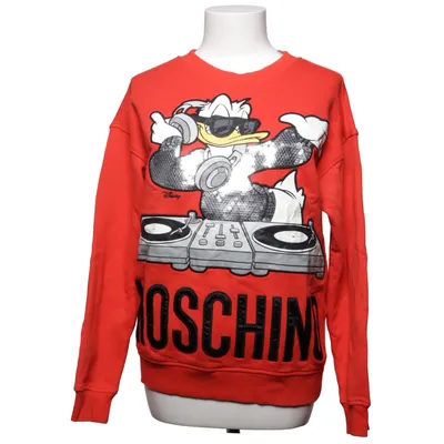 Collegetröja (Röd) från H&M x Moschino Bomull