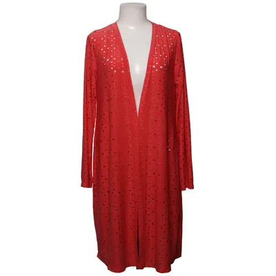 Cardigan (Rouge) de Nina Leonard Élasthane, Polyester