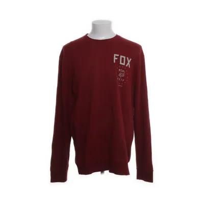 Sweatshirt (Red, White) from Fox Cotton, Polyester