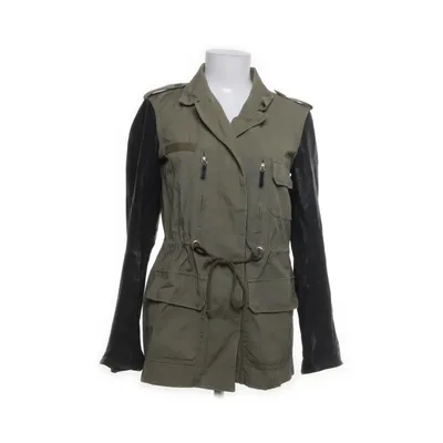 Jack (Groen, Zwart, Meerkleurig) van Zara Woman Katoen, Leer