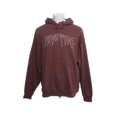 Hoodie (Red) from Weekday Elastane, Cotton
