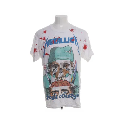 T-shirt (Hvid, Flerfarvet) fra Gildan Bomuld