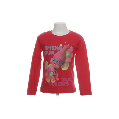 Långärmad t-shirt (Röd, Flerfärgad) från Dreamworks Trolls Bomull