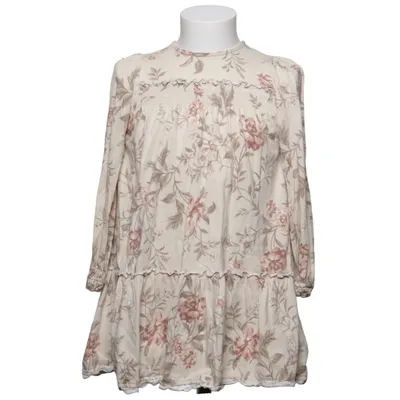Kjole (Beige, Flerfarvet) fra Newbie by KappAhl Bomuld