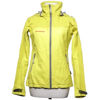 Outdoor jacket (Yellow) from Mammut Elastane, Polyamide, Polyurethane