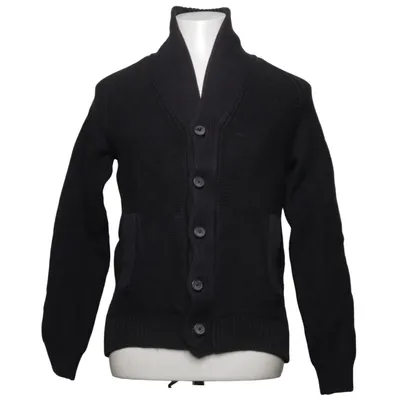 Strickjacke (Schwarz) von Doppelgänger Baumwolle