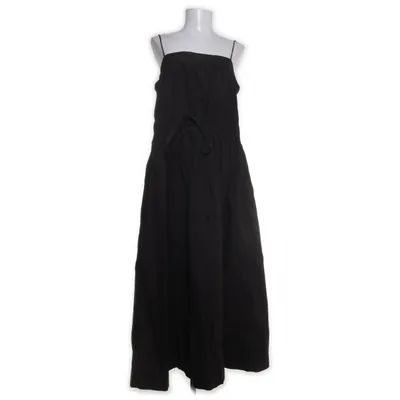 Maxi dress (Black) from Ganni Organic cotton