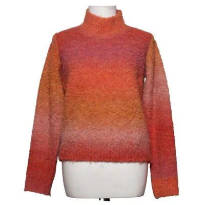Sweater (Orange, Multicolored) from Kriss Sweden Acrylic, Elastane, Polyester, Wool
