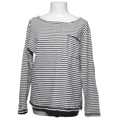 Langærmet t-shirt (Sort, Hvid) fra Zara W&B Collection