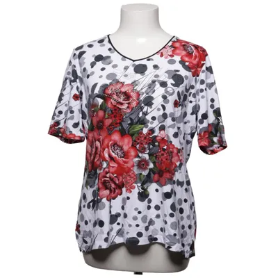 T-shirt (White, Black, Red) from Lea H. Elastane, Viscose
