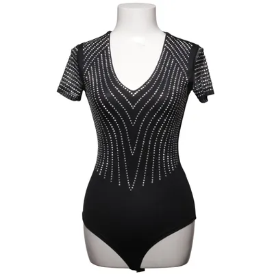 Romper (Zwart) van A&M Elastaan, Polyester