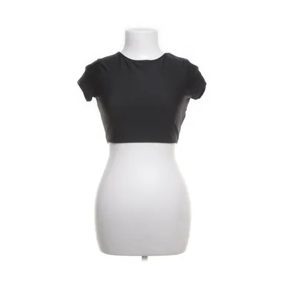 Crop top (Black) from Melissa Bentsen x NA-KD Polyester, Elastane