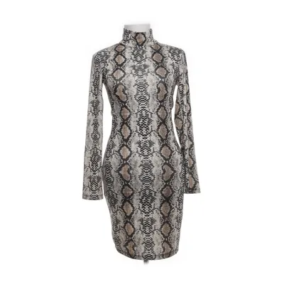 Jurk met col (Beige, Meerkleurig) van Eight Paris Elastaan, Polyester