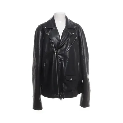 Bikerjack (Zwart) van Jofama Leer