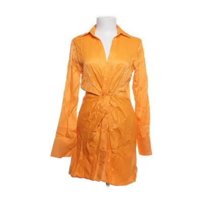 Dress (Orange) from Zara Viscose, Elastane
