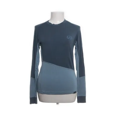 Langærmet t-shirt (Blå) fra Urberg Polyester