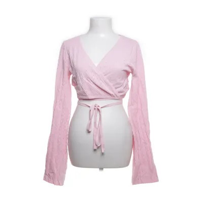 Wikkeltop (Roze) van NA-KD Viscose, Polyamide