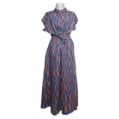 Maxikleid (Blau, Mehrfarbig) von Laurasøn Leinen, Viskose
